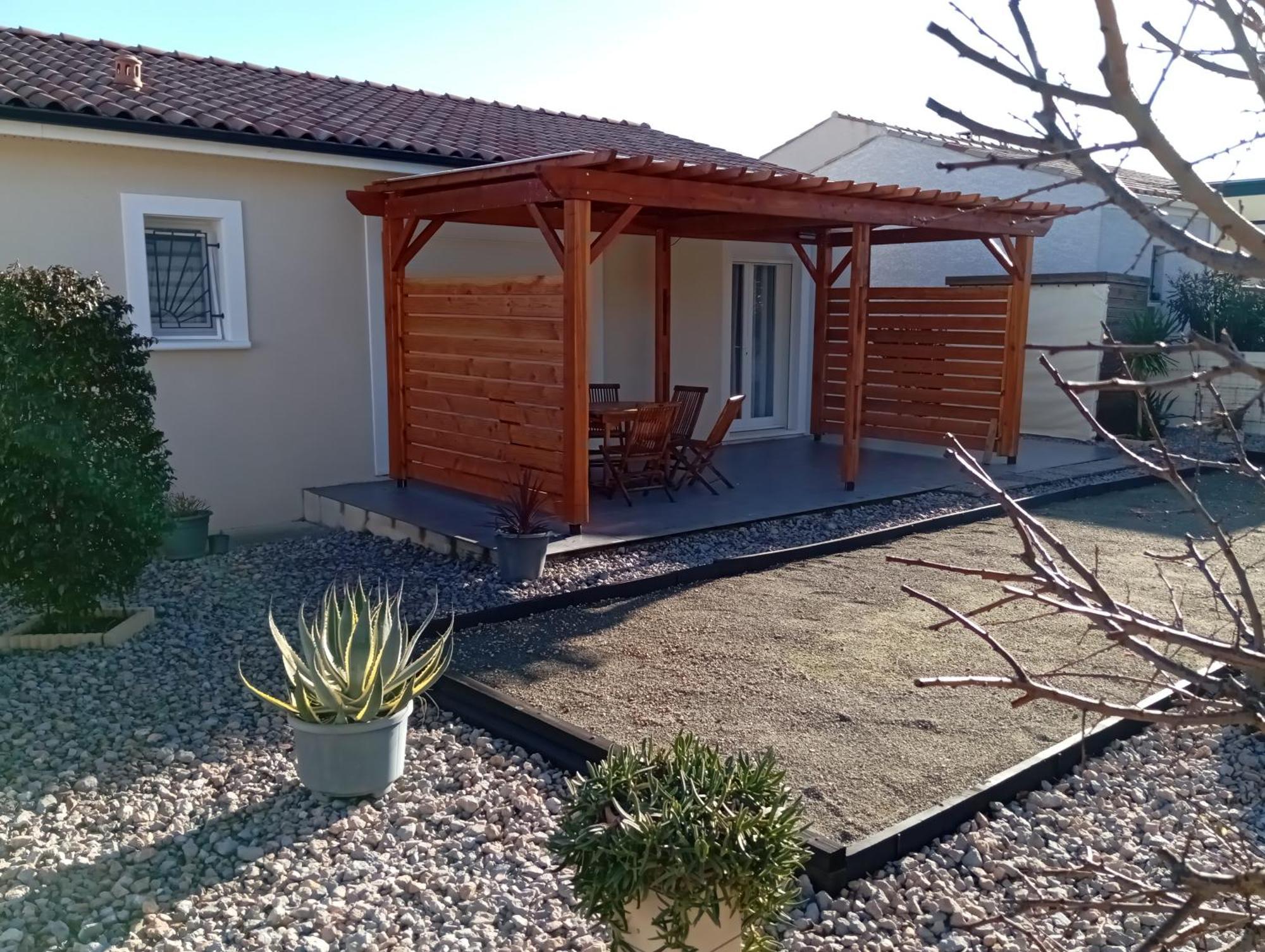 Almendra34480 Bed & Breakfast Magalas Bagian luar foto